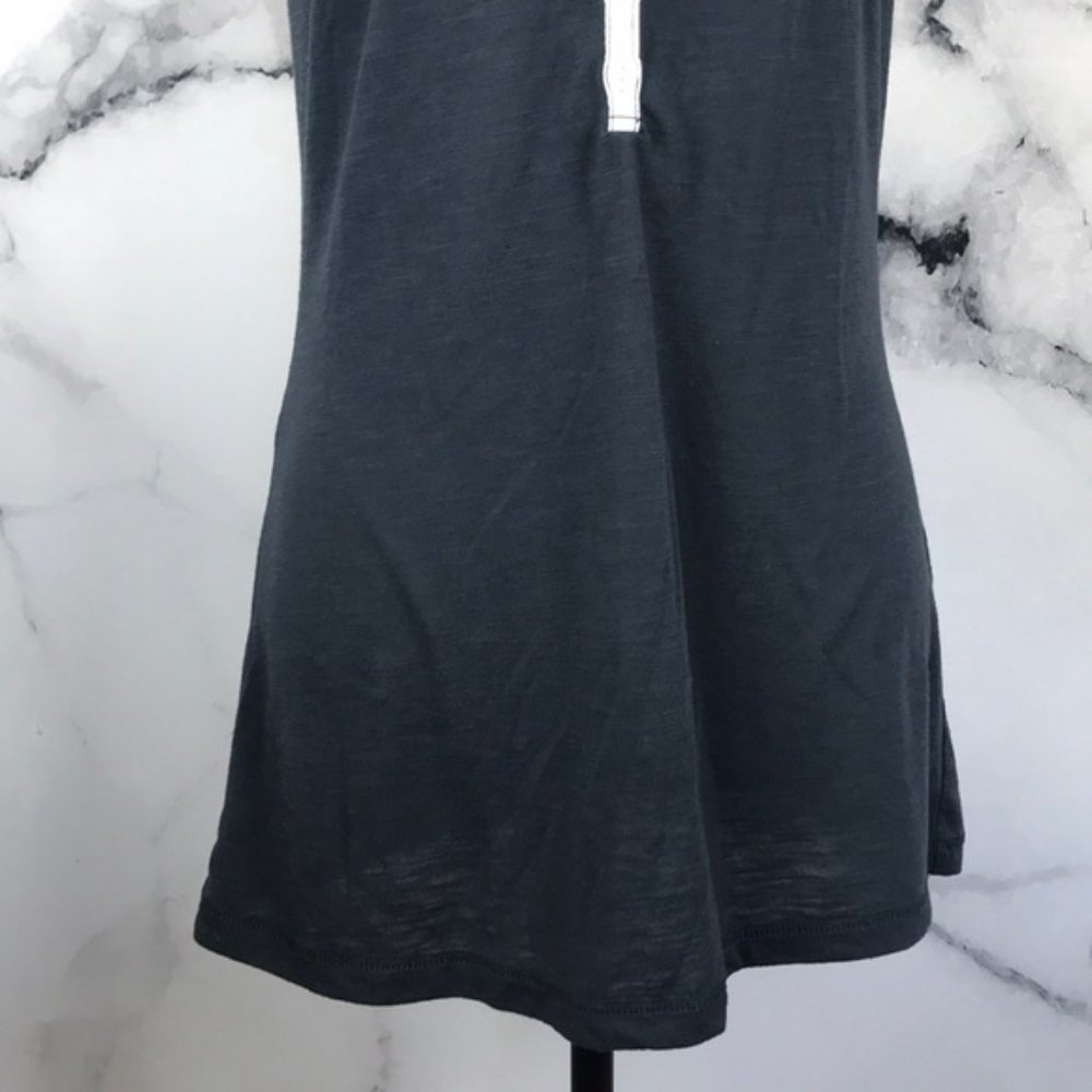 🎁 LUX pajama shirt dress eyelet detail size Large - Picture 5 of 8